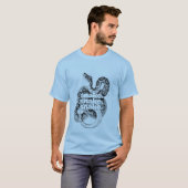 Schlangen-Design T-Shirt (Vorne ganz)