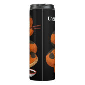 Schlangen Devours: Ramen Noodles, Chopsticks Thermosbecher (Rückseite)