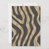 Schlangen-Geburtstags-Party Einladung (Rückseite)