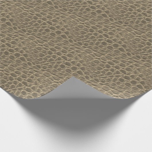 Schlangen-Haut-Drache TANs Geschenkpapier (Ecke)