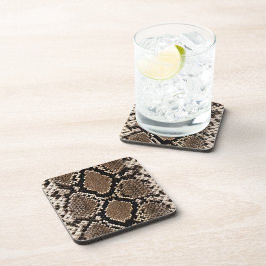 Schlangen-Haut Getränkeuntersetzer (Rechte Seite)