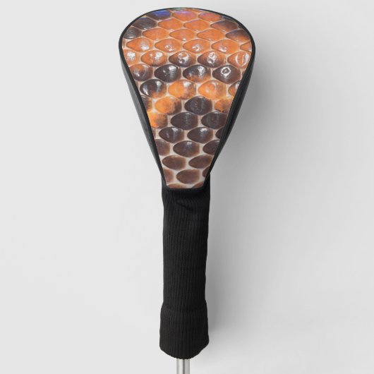 Schlangen-Haut Golf Headcover (Vorderseite)