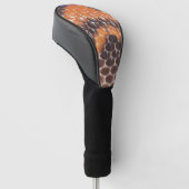 Schlangen-Haut Golf Headcover (angewinkelt)