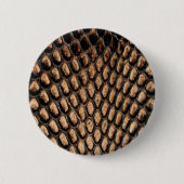 Schlangen-Haut-Knopf Button (Vorderseite)