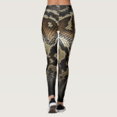 Schlangen-Haut-Leggings Leggings (Rückseite)