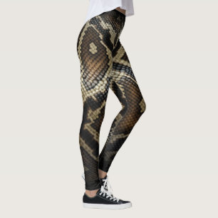 Schlangen-Haut-Leggings Leggings