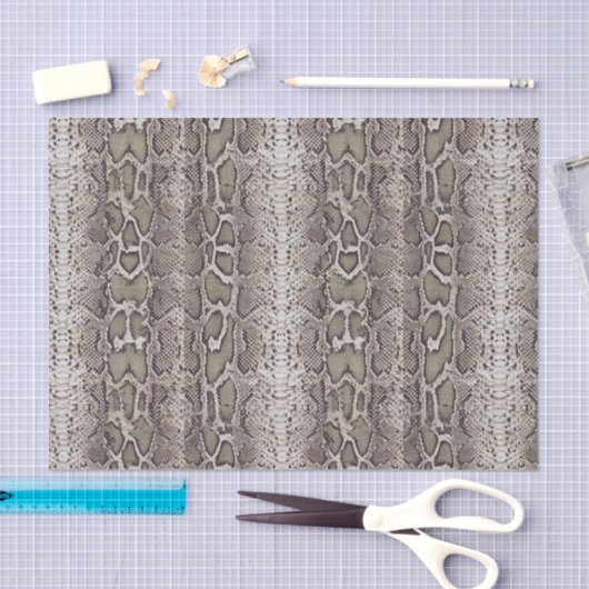 Schlangen-Haut-Tierdruck Seidenpapier (Handwerk)