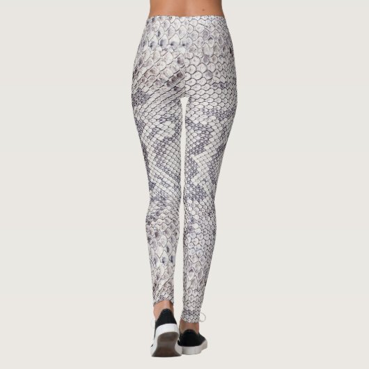 Schlangen-Haut-weibliche Leggings (Rückseite)