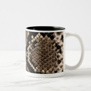 Schlangen-Haut Zweifarbige Tasse