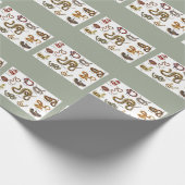 Schlangen-Identifizierungs-Packpapier Geschenkpapier (Ecke)