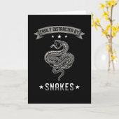 Schlangen Karte (Gelbe Blume)