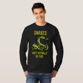 Schlangen können das eigentlich nicht 8 T-Shirt (Vorne ganz)
