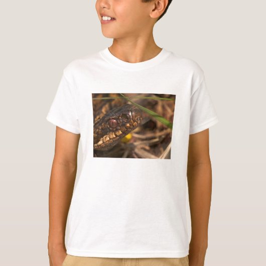 Schlangen Kopf Kids Tee Shirt (Vorderseite)
