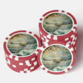Schlangen-Poker-Chips Pokerchips (Stapel)