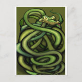 Schlangen Postkarte (Vorderseite)