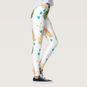 Schlangen-Regenbogen-Leggings Leggings (Rechts)