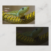 Schlangen-Reptil Visitenkarte (Vorne/Hinten)