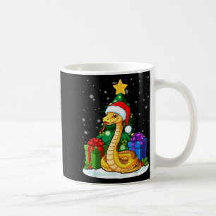 Schlangen-Santa-Hut-Weihnachts-Pyjama-hübsches-Tie Kaffeetasse