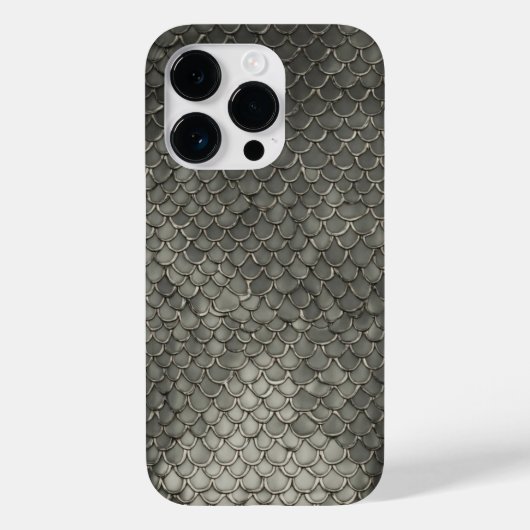 Schlangen-Schlangen-Muster aus Titangold Case-Mate iPhone Hülle (Rückseite)