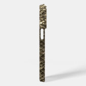 Schlangen-Schlangen-Muster aus Titangold Case-Mate iPhone Hülle (Rückseite / Rechts)