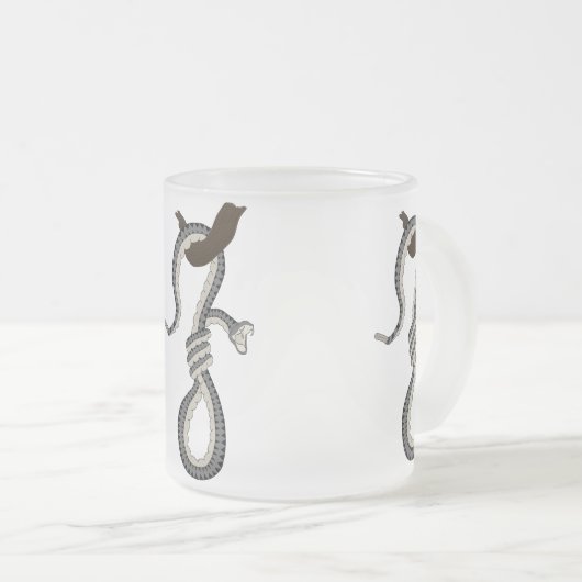 Schlangen-Schleife Mattglastasse (VorderseiteRechts)