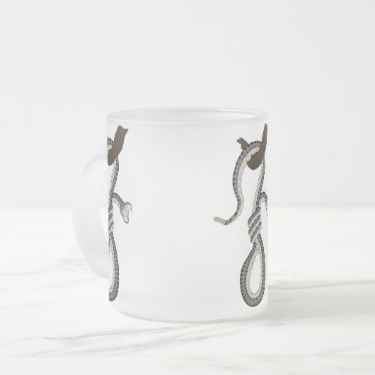 Schlangen-Schleife Mattglastasse (Vorderseite Links)