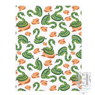Schlangen Scrapbook Papier
