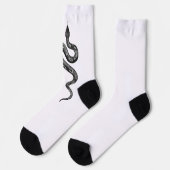 Schlangen Socken (Linkes Detail)