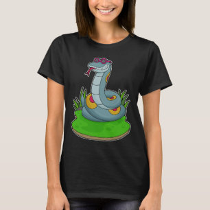 Schlangen Sonnenbrille T-Shirt