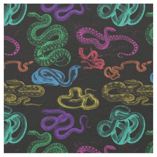 Schlangen! Stoff (Nahaufnahme)
