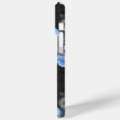Schlangen und blaue Rose Case-Mate iPhone Hülle (Rückseite / Links)