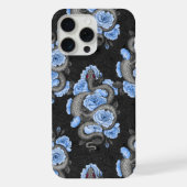 Schlangen und blaue Rose iPhone Hülle (Rückseite)