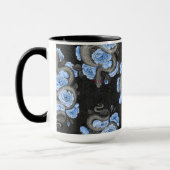 Schlangen und blaue Rose Tasse (Links)