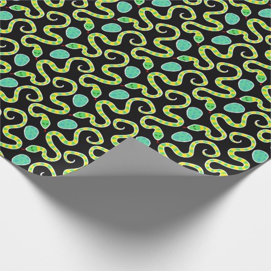 Schlangen und Eier Geschenkpapier (Ecke)