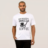Schlangen und Kaffee T-Shirt (Vorne ganz)