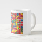 Schlangen und Ladder Jumbo-Tasse (Vorderseite Rechts)