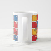 Schlangen und Ladder Jumbo-Tasse (Rückseite)