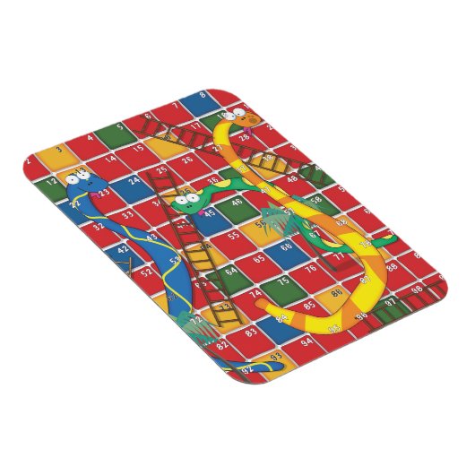 Schlangen und Ladder Magnet (Rechte Seite)