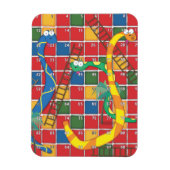Schlangen und Ladder Magnet (Vertikal)