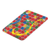 Schlangen und Ladder Magnet (Linke Seite)