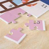 Schlangen und Leitern für Brettspielkinder Puzzle (Seite)