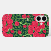 Schlangen und Rose Case-Mate iPhone Hülle (Rückseite (Horizontal))