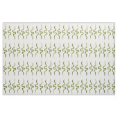 Schlangen-von Hand gezeichnetes Grün-Slithering Stoff (Fat Quarter (45,7 x 55,9 cm))