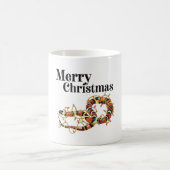 Schlangen Weihnachten Kaffeetasse (Mittel)