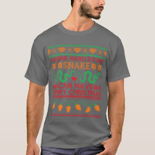 Schlangen-Weihnachtsmann T-Shirt