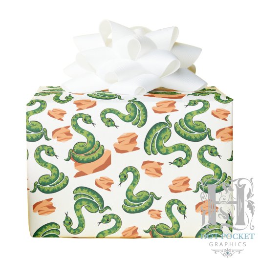 Schlangen-Wrap-Papier Geschenkpapier