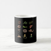 Schlangenart Schlangen Reptil Kaffeetasse (Mittel)