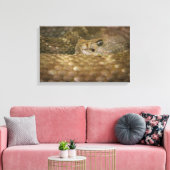 Schlangenauge Leinwanddruck (Insitu (Wohnzimmer))