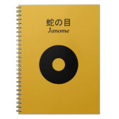 Schlangenauge Notizblock (Vorderseite)