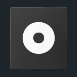 Schlangenauge Notizblock<br><div class="desc">Dieser KAMON heißt in Japan "Janome".</div>